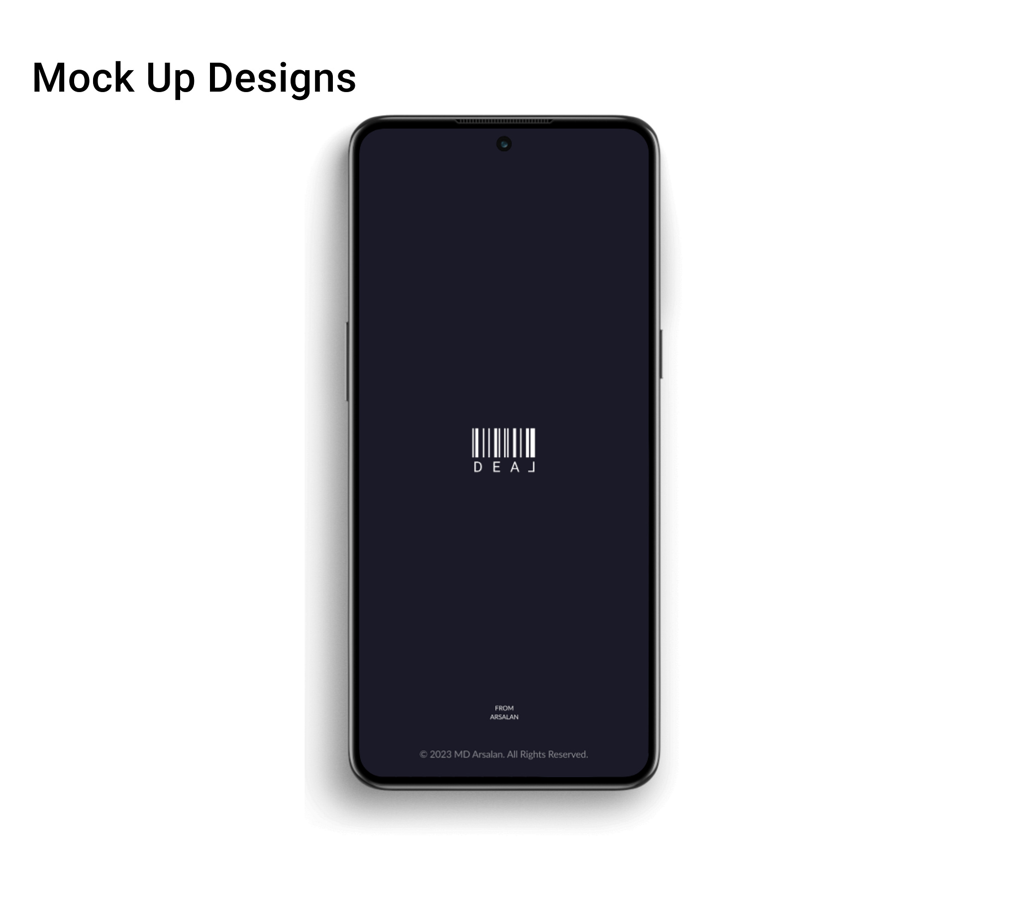 DEAL Mobile Dashboard Dribbble UI screen 4