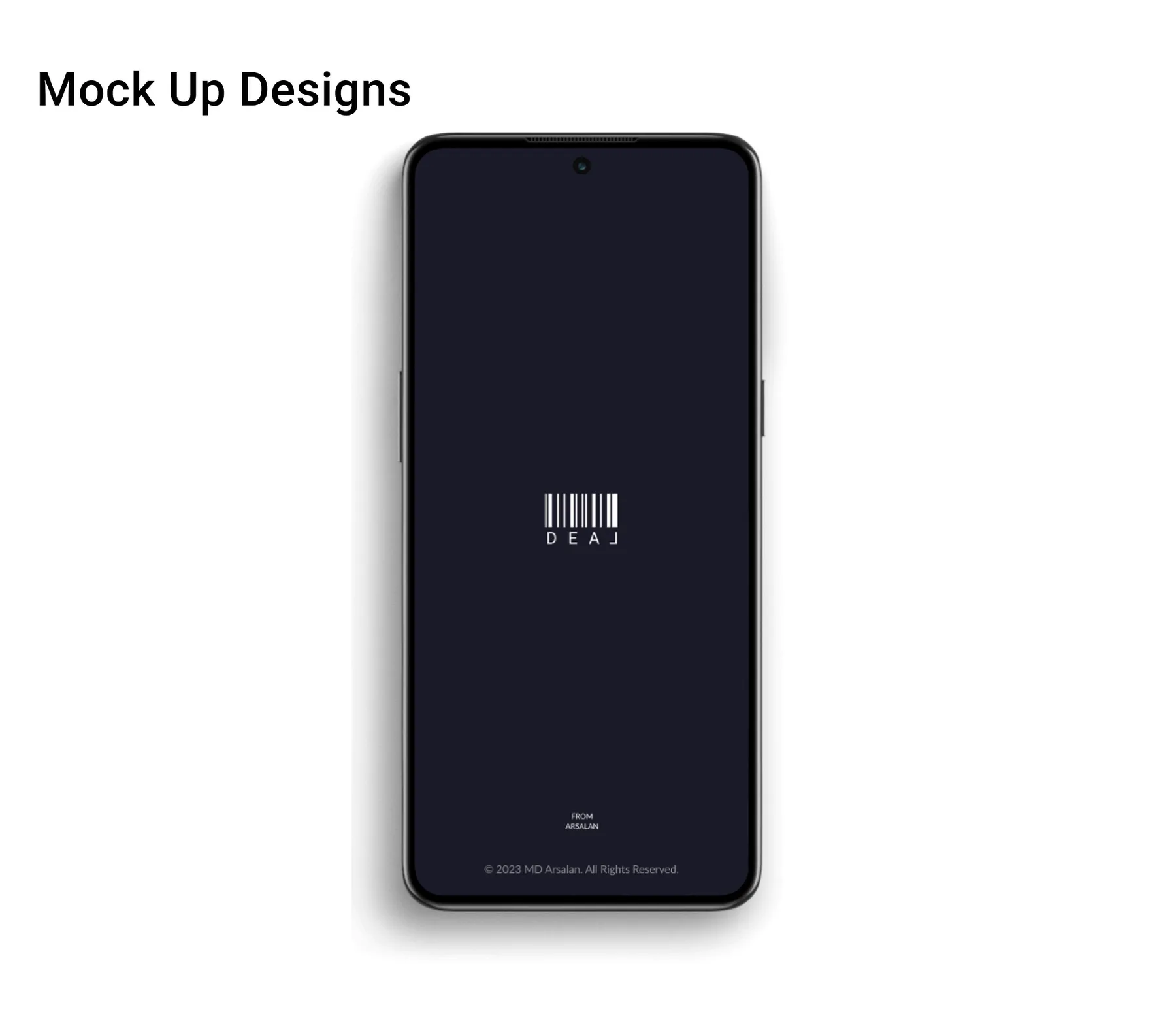 DEAL Mobile Dashboard Dribbble UI screen 4