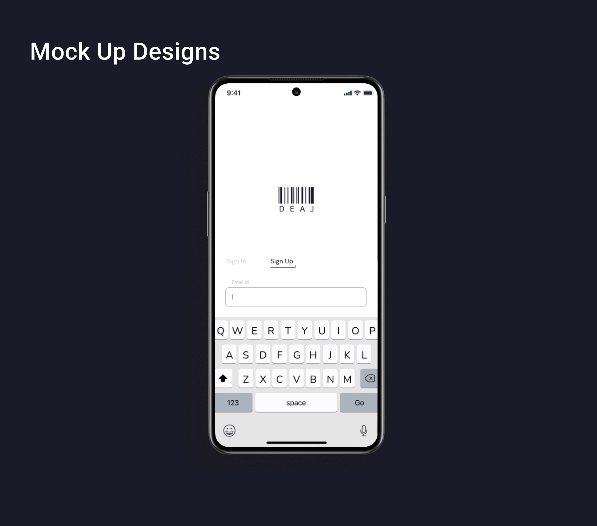 DEAL Mobile Dashboard Dribbble UI screen 6