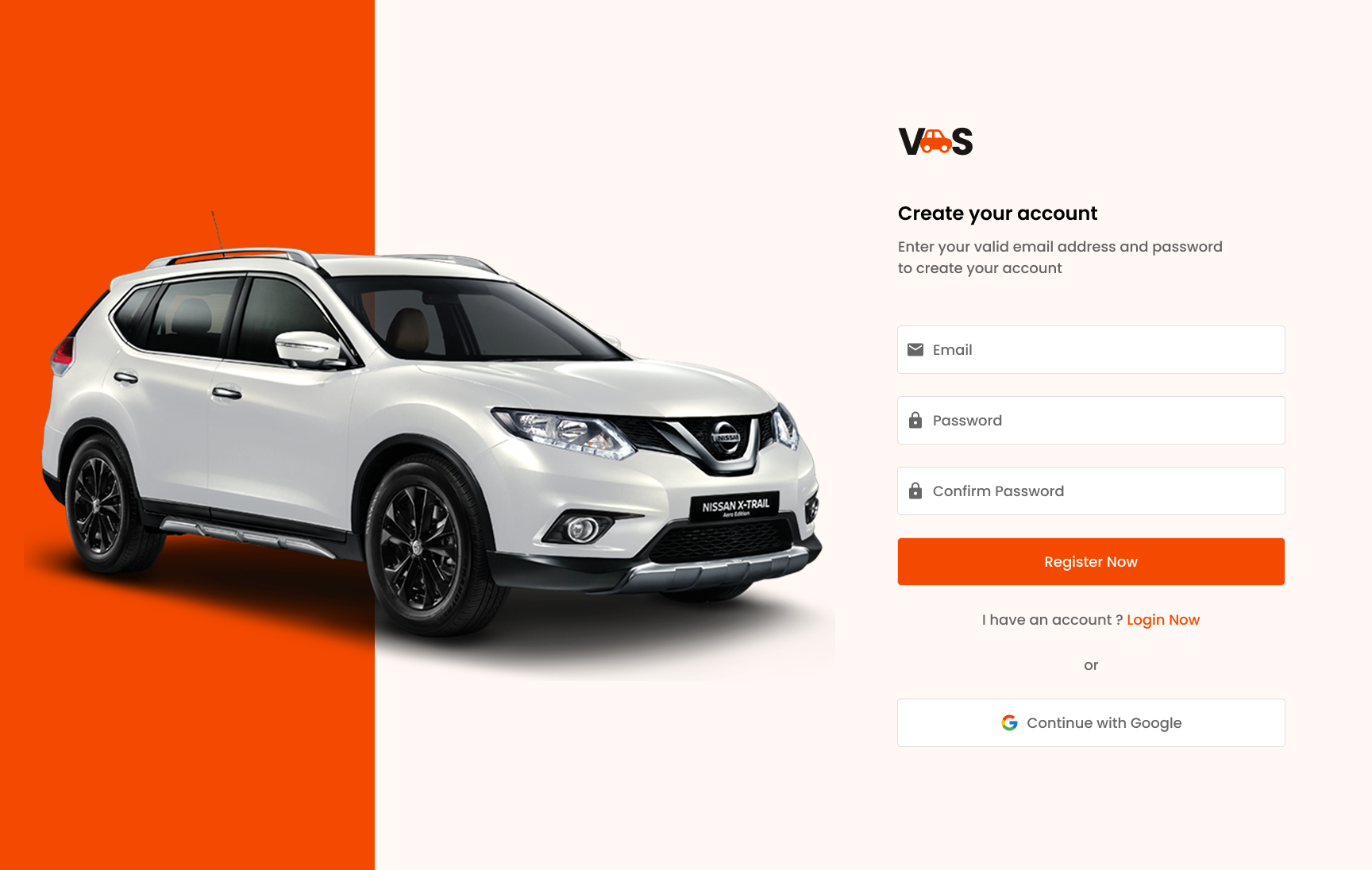 Vehicle Rental Website Dribbble UI screen 2
